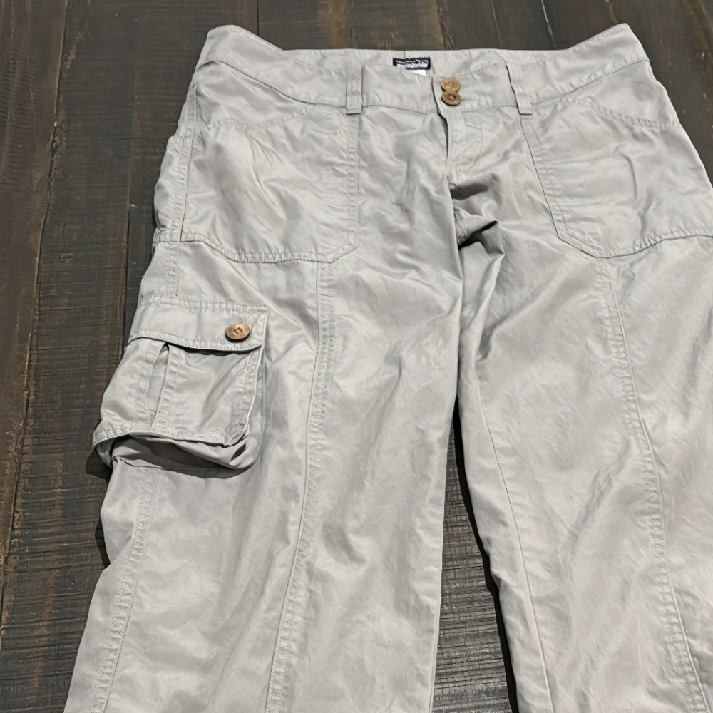 Patagonia Organic Cotton Cargo Pants 8 Light Gray - Picture 3 of 8